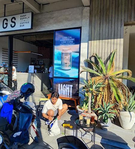 Jual Stiker One Way Bali